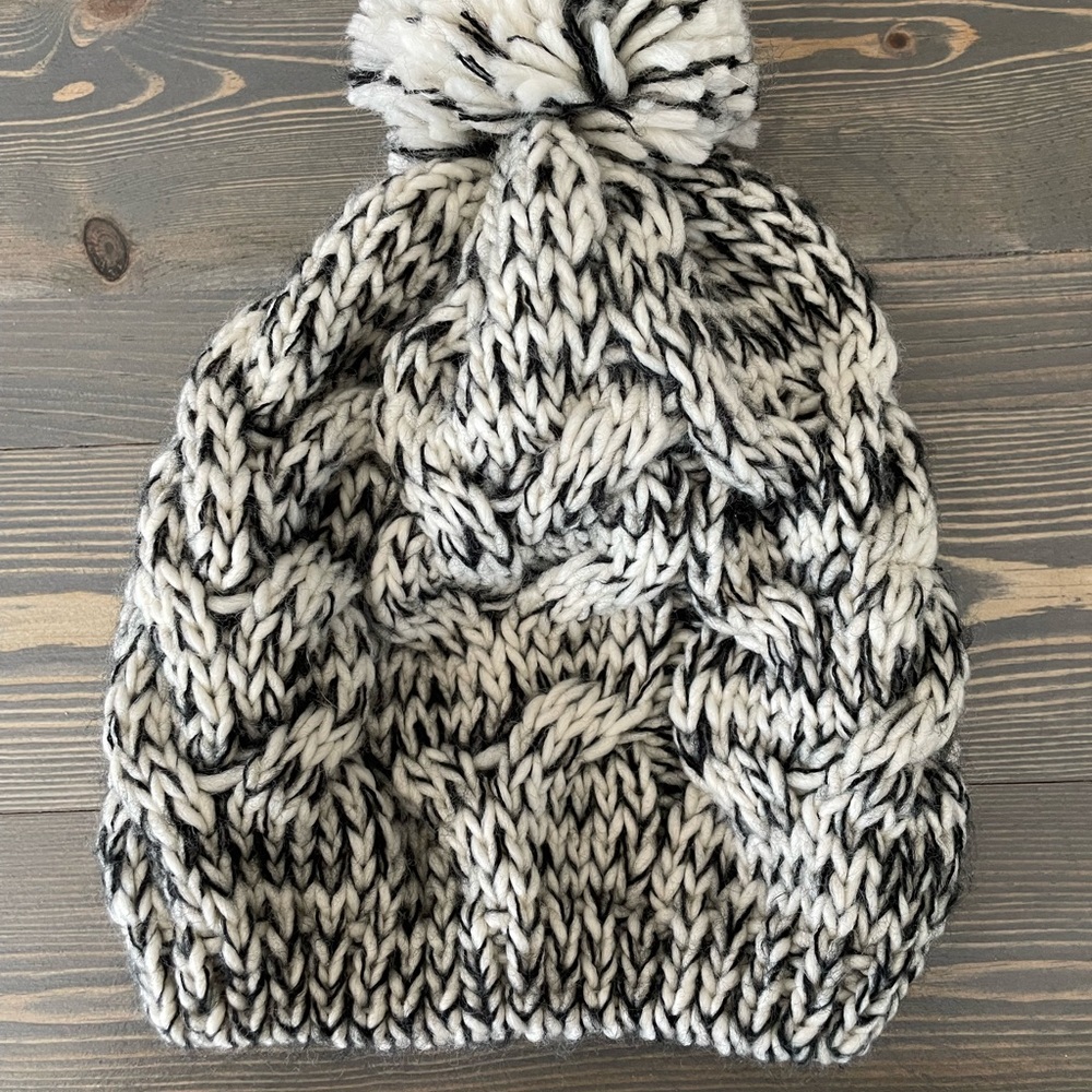 Cotton On Knitted Pom Pom beanie